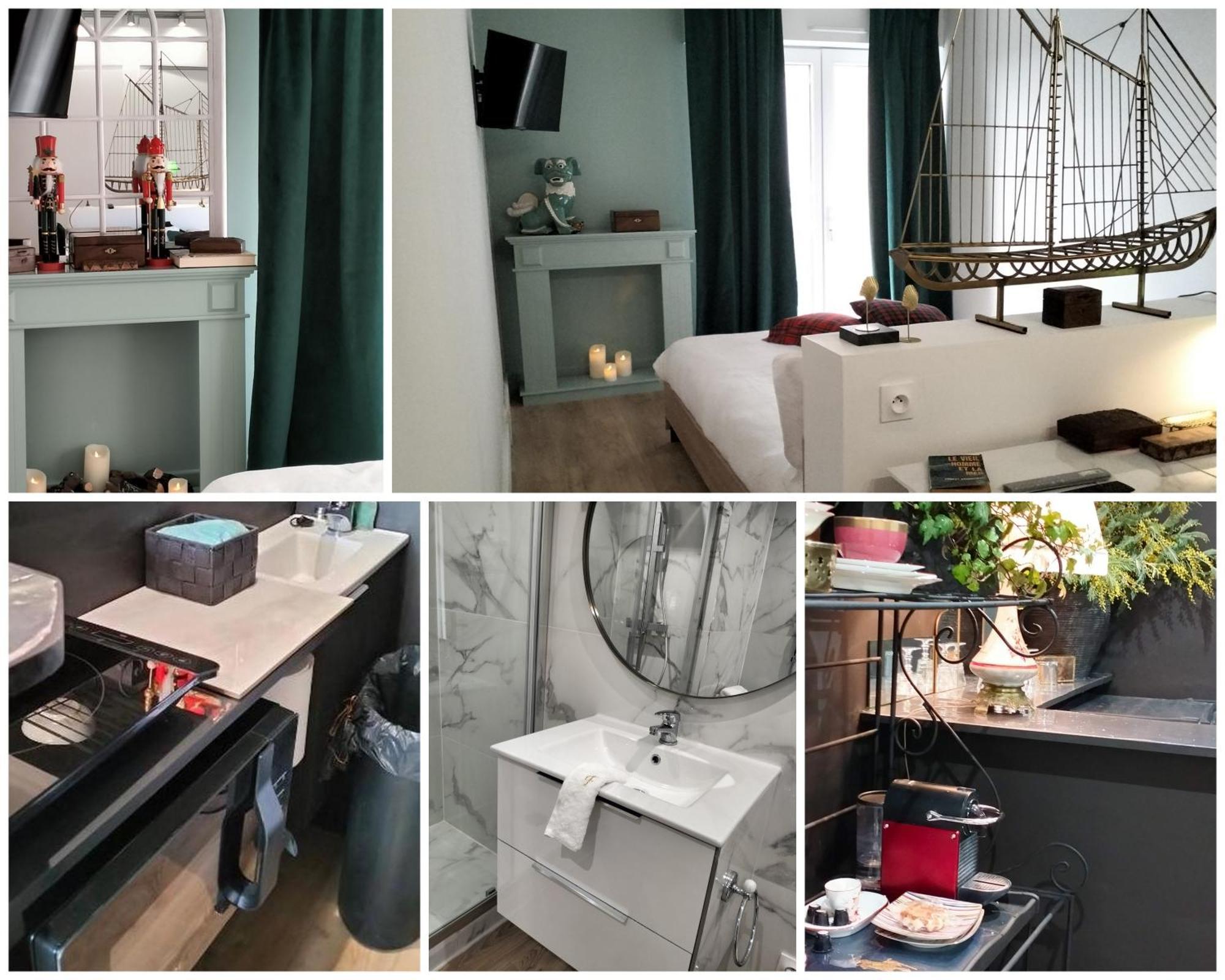 Le Fortuny - 3 Suites, 2 Apparts, 1 Chambre - Proche Tram Ligne Aeroport Et Parking Gratuit Mérignac Eksteriør billede
