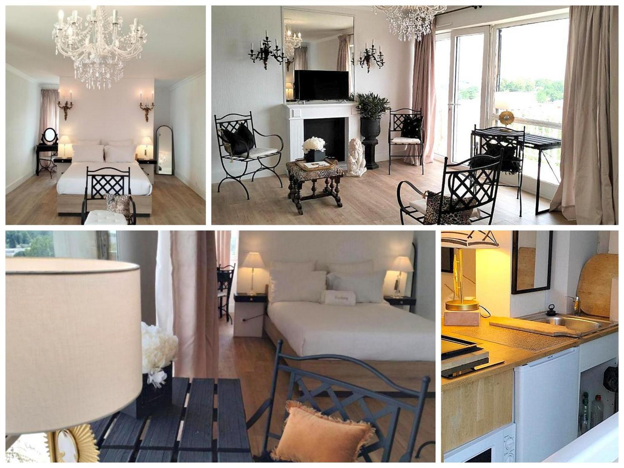 Le Fortuny - 3 Suites, 2 Apparts, 1 Chambre - Proche Tram Ligne Aeroport Et Parking Gratuit Mérignac Eksteriør billede