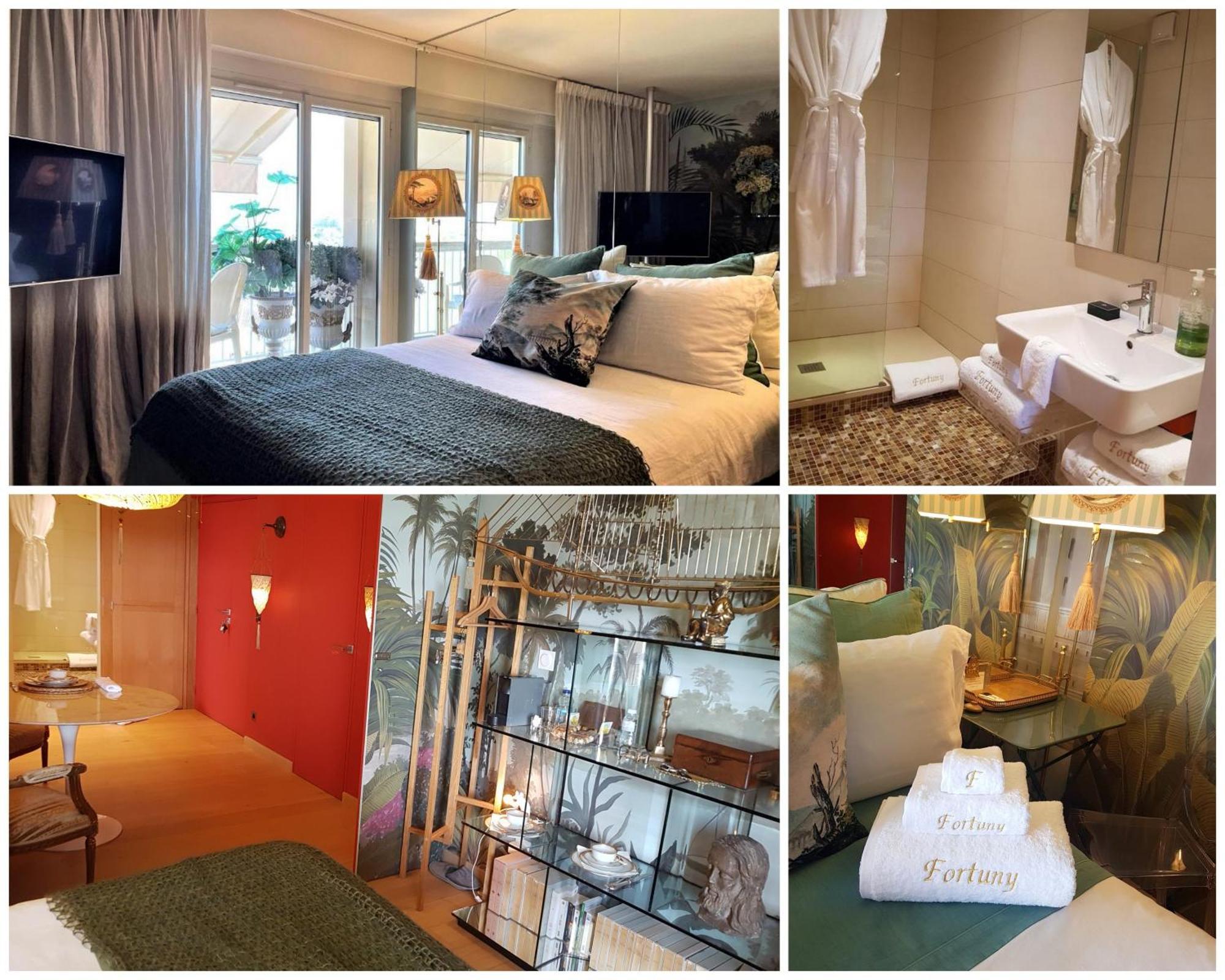Le Fortuny - 3 Suites, 2 Apparts, 1 Chambre - Proche Tram Ligne Aeroport Et Parking Gratuit Mérignac Eksteriør billede